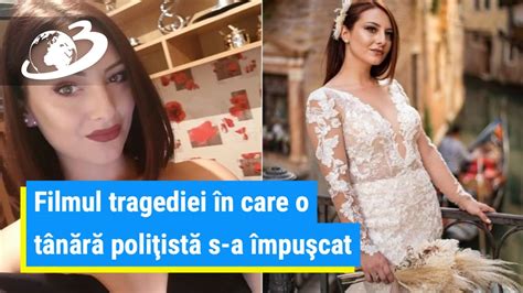 Filmul tragediei în care o tânără poliţistă s